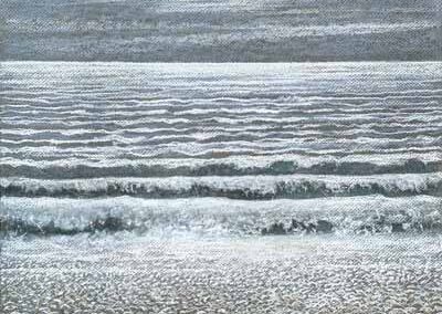 Alan-John-Green-AG16-'Palaeontological-Dream'-Pastel-43x65cm-framed-to-60x83cm-£240