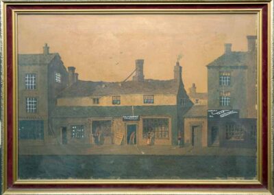 Arthur McArthur c1828-1892 AM06 'Judith Barrett Confectioner, Bradford) watercolour 54.5x40cm framed to 61x47cm £120