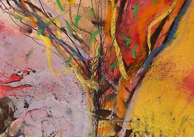 Ben Snowden BS39 'The Magic of Nature'. Mixed media on card. 15x21cm £165