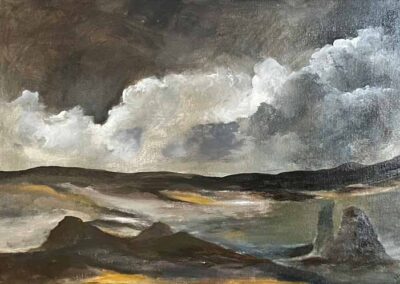 Caroline Hardaker CH08 'Moors 1' Acrylic 23.5x15.5in £185