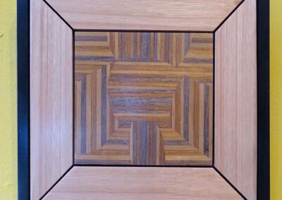 Gavin Edwards GE05 Pallet wood panel 25x25cm £90