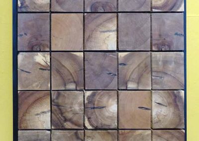 Gavin Edwards GE16 Sectioned pallet wood panel 41x66cm £160
