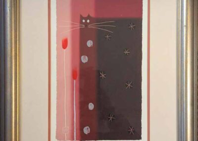 Govinder Nazran 1964-2008 GN07 'Solitaire' Photo Lithograph 458 of600 framed to 46x62cm £250