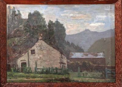 Herbert Royle HRO06 'Dales Farmhouse' oil framed to 39x28cm £340 lr
