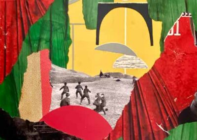 Ian Tothill IT05 'Source' Mixed Media Collage 33x42cm £140lr