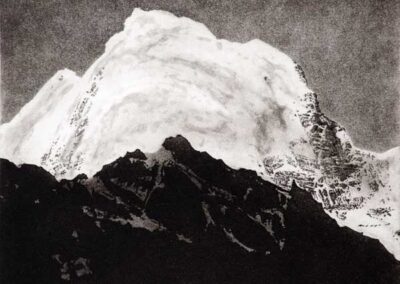 IanBrooks IBR044 'Snow Cap Mount Paterson' 3of15 etching £225 lr
