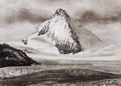 IanBrooks IBR049 'Mount MacArthur' 6of15 etching £425 lr