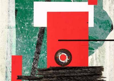 IanTothill IT02 'Tumbling Hill'Mixed Media 50x53cm £120lr