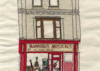 Jade Marczynski JM01 'Mannings Musicals' Hand Embroidery £300