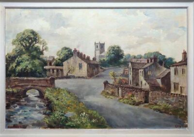 James Hardaker 1901-91 JH04 'Downham Lancs' oil on board 24x16in £150 lr