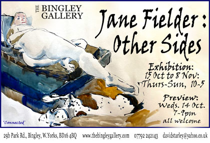 Next Exhibition:  ‘Jane Fielder: Other Sides’  15 Oct – 8 November 2026