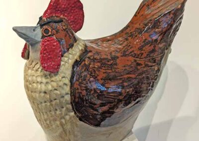 Jane Hurford JHU36 'Hen 3' ceramic £100