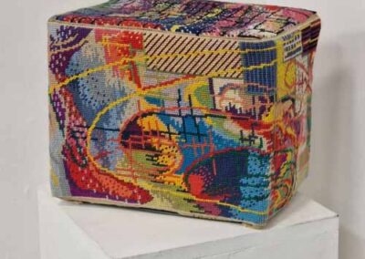 Jochen Gren JG04 ‘The Reluctant Toaster’ Wool embroidery £475 lr