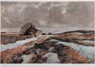 Joseph Pighills 1901-84 JP75a 'Far Westfield' Signed, Limited Edition print 49x32cm on 59x44cm paper £40
