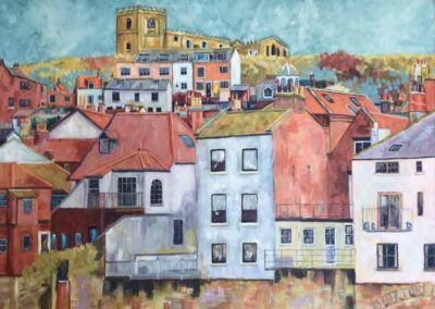 Josie Barraclough JB57 'Whitby' 50x70cm Acrylic £500