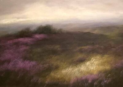 Judith Levin JL109 'Heather Valley' Oil of Canvas 20x30ins £975