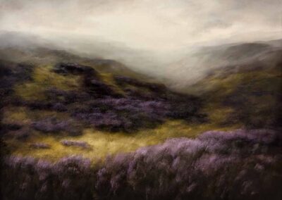 Judith Levin JL81 'Mist in the Valley' Oil on Canvas 48x36in £2500