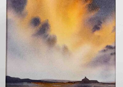 Kate Readman KR04 'Across the Estuary' watercolour 11x14in £75