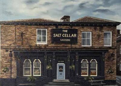 L Amy Charlesworth AC141 'The Salt Cellar' oil on canvas £220