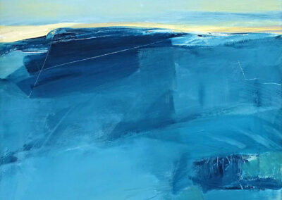 Leyla Murr LM36 'By the Sea' acrylic on canvas20x16in £320