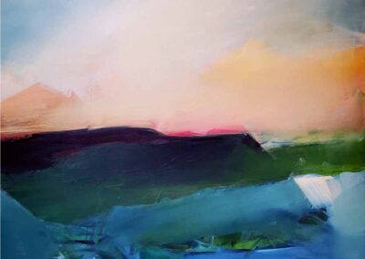 Leyla Murr LM65 'Morning Light' Acrylic on canvas 80x60cm £495