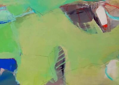 Leyla Murr LM71 'Vista' Acrylic on canvas 76x51cm £495