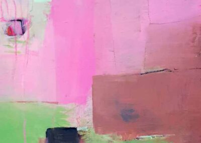 Leyla Murr LM82 'Balmy Evening' Acrylic on canvas 40x50cm £450