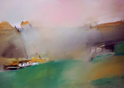 Leyla Murr LM83 'Surreal' Acrylic on canvas 92x62cm £650