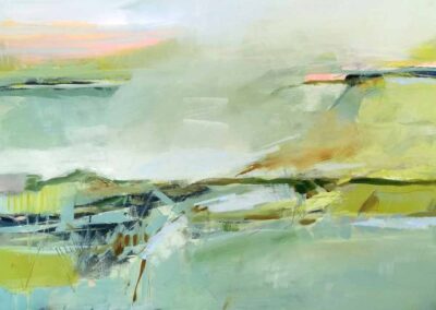 Leyla Murr LM86 'Happy' Acrylic on canvas 81x61cm £460