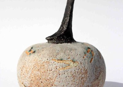 Lis Holt LH99 Small curlew pot. Coiled stoneware h16.5cm £90