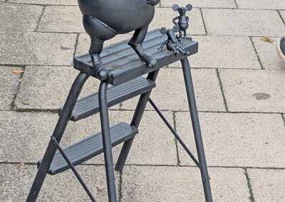 Mick Kirkby Geddes MKG32 'Scaredy Cat' Galvanised steel -£XXXlr