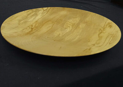 Mike Bentley MB06 Large rippled sycamore dish £60