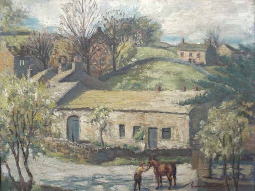 Percy Monkman 1892 – 1986 watercolour & oil painter, Bradford & Baildon