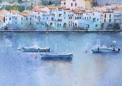 Rob Thomson RT15 'Cadaques, Spain' Watercolour 40x30cm £280