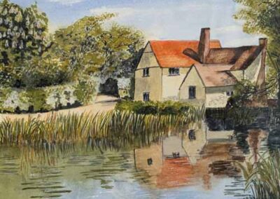 Robert Brough 'Willy Lott's Cottage' (after Constable) watercolour £150