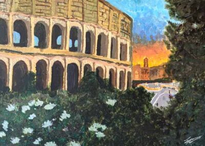 Steve Metcalfe 'Arches and Petals' £350