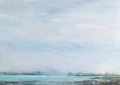Sue Strange SS04 'St. Aiden's' acrylic on canvas 44x34cm £280