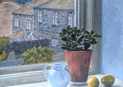 Susan Paye ' Window in Rawden' acrylic n.f.s.