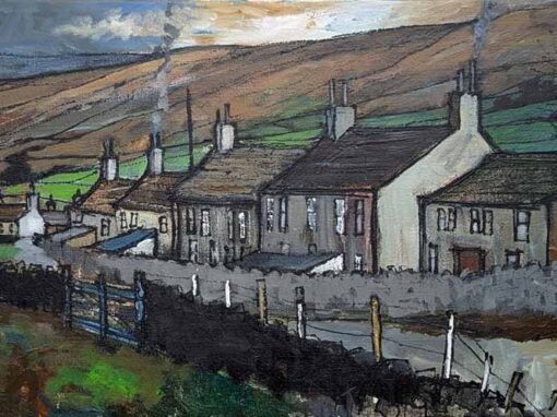 Tom Durkin Artist (1928-1990) Painter, b. Bingley, lived Haworth