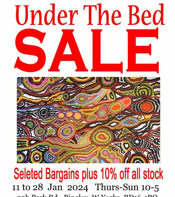 Previous Event ‘Under the Bed Sale’ 11 to 28 Jan 2024