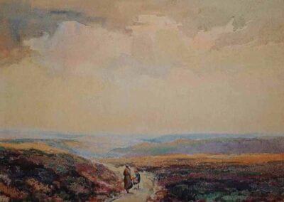 Walter C Foster WCF05 'On the Way Home' Unlimited Giclee Print 18x15in £80