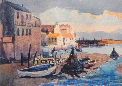 Walter C Foster WCF07 'Bridlington Harbour 1909' Unlimited Giclee Print 17.5x15in £80