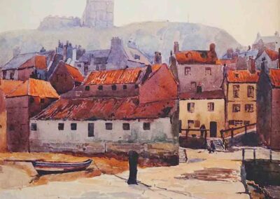 Walter C Foster WCF08'Whitby St. mary's ' Unlimited Giclee Print 17.5x13.5in £80