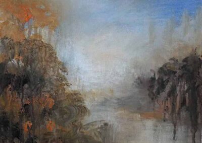 William Morrison WM53 'Near Barden' oil on canvas 28x23 framed to 33x28cm £420