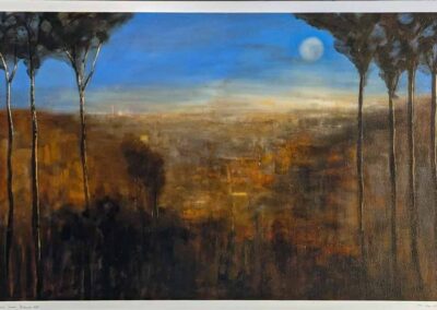 William Morrison WM60 'Halifax from Beacon Hill' oil on canvas 36x24in framed to 40x28in £980lr