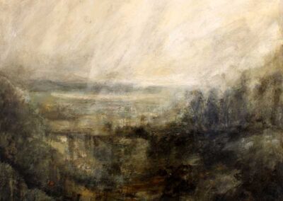 William Morrison WM72 'Near Ribblesdale' Oil on Canvas . Framed to 80x64cm £850