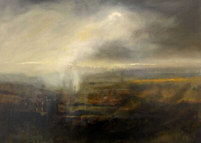 William Morrison WM73 'Wainstalls' Oil on Canvas. Framed to 64x53cm £650