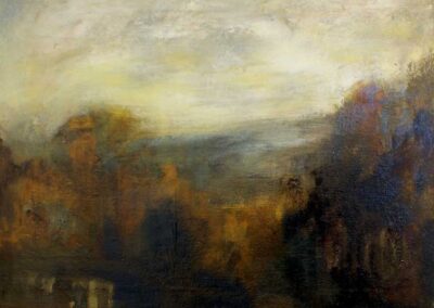 William Morrison WM78 'Sowerby to Hebden Bridge 3' Oil on Canvas. Framed to 64x53cm £550