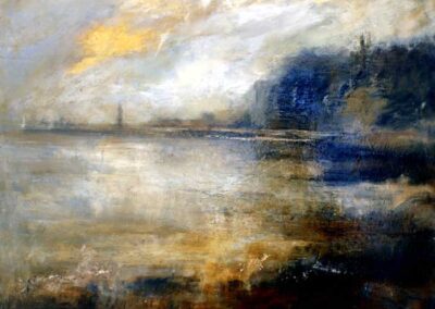William Morrison WM80 'Whitby' Oil on Canvas. Framed to 64x53cm £750