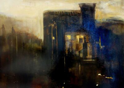 William Morrison WM81 'Brighouse Evening'. Framed to 64x53cm £550